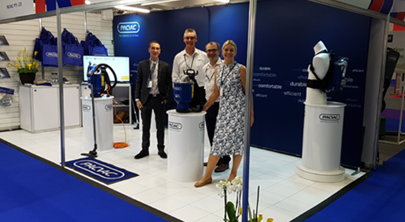 Pacvac ‘cleans up’ at The Cleaning Show 2017