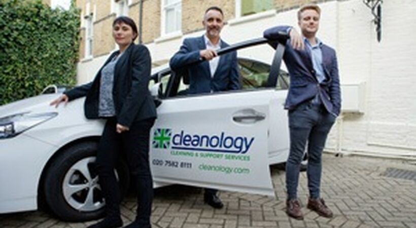 Sales team sees window of opportunity at Cleanology