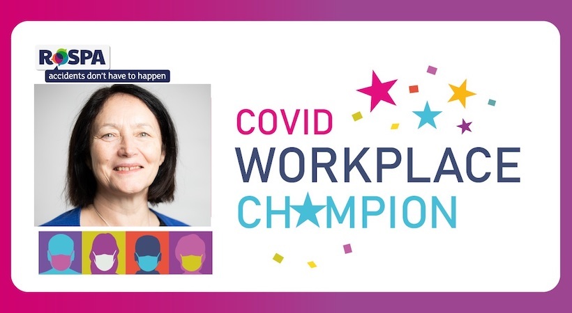 April Harvey named COVID Workplace Champion by RoSPA