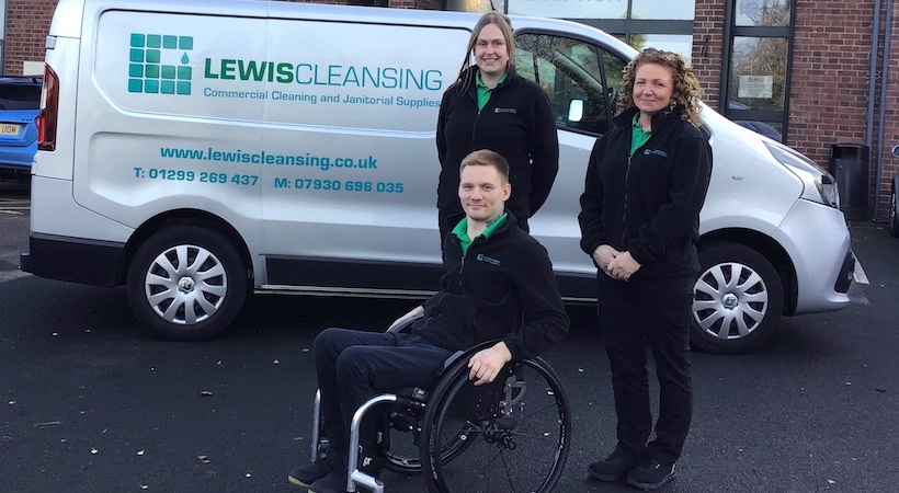 £1 million cleaning contract for family firm