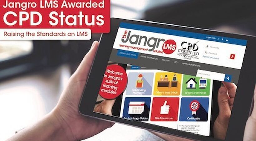 Jangro LMS receives accreditation from CPD Certification Service