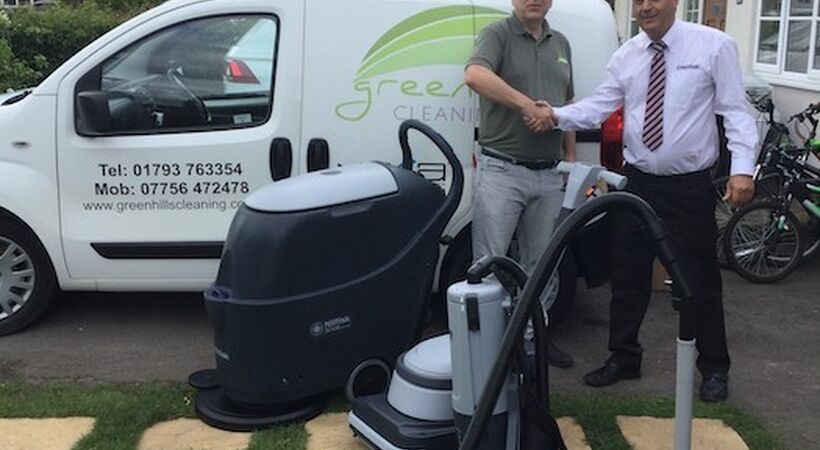 Green Hills Cleaning wins £5000 of Nilfisk equipment