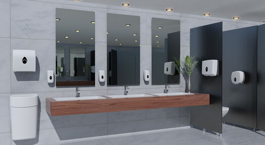 Introducing the Myriad soap and paper dispenser range