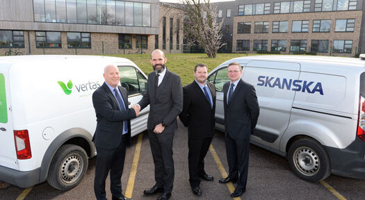 Cleaning up with £2.9 million Skanska contract