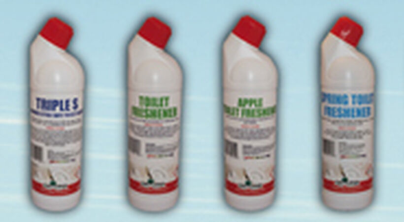 Angle neck toilet cleaner range available