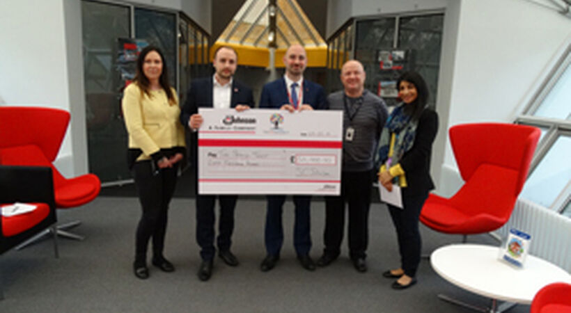 SC Johnson donates £50k to youth charity