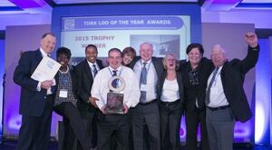 Cleaning company takes top prize at Loo of the Year Awards