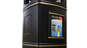 Street smart litter bins spread the word