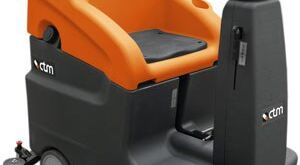 Compact ride-on scrubber launched