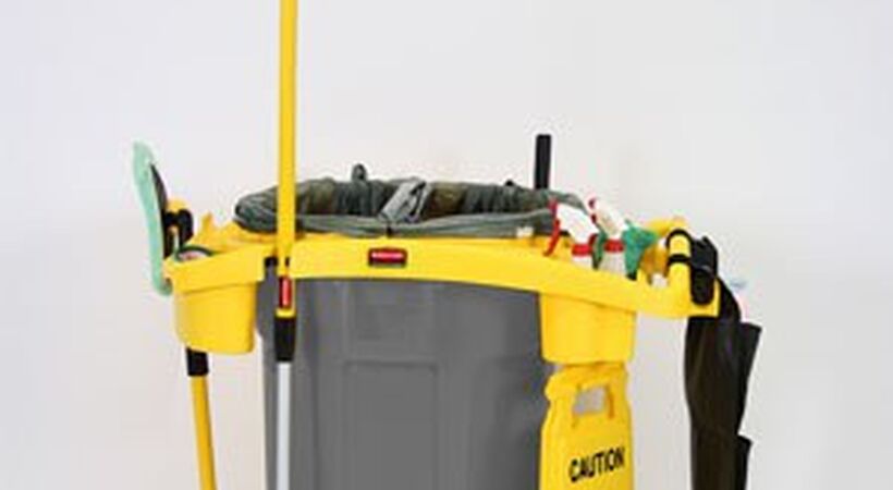 One pass cleaning and waste collection