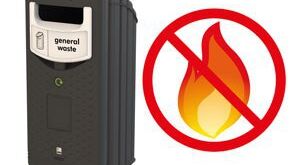 New device extinguishes litter bin fires