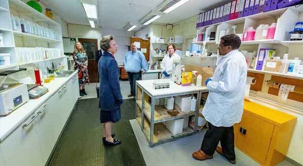 Royal visit for green cleaning product pioneer