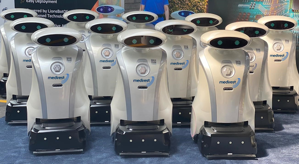 Medirest introduces robots to support cleaning teams