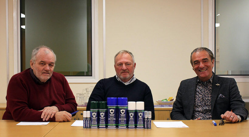 From left, John Donnelly, Dave Williams and Kevin Parr.