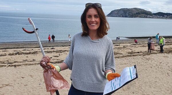 Cleaning up beaches for the Great British Beach Clean