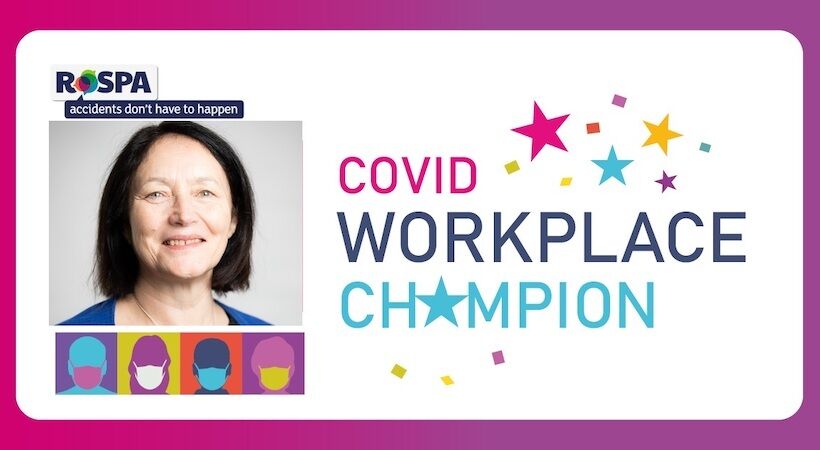 April Harvey named COVID Workplace Champion by RoSPA