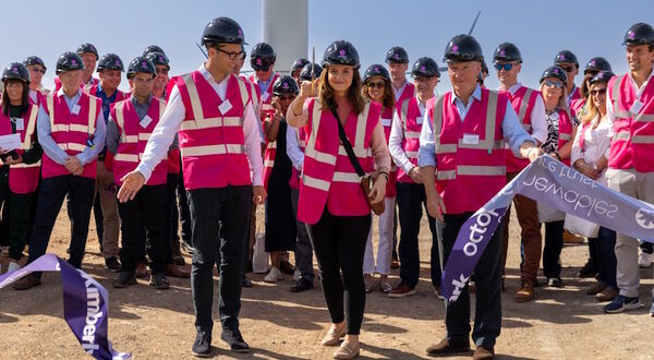 Kimberly-Clark Professional opens wind farm to supply 80% of its UK electrical power needs