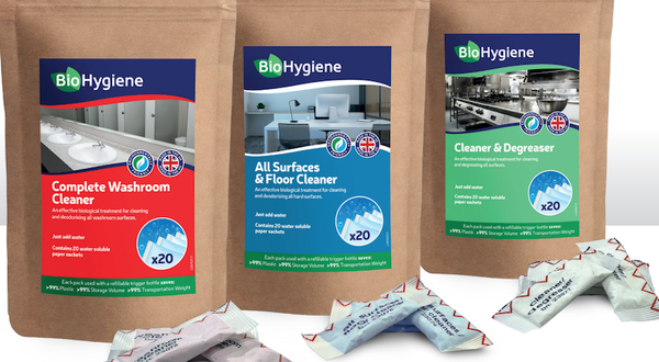Biotech paper sachet range 'an industry first'