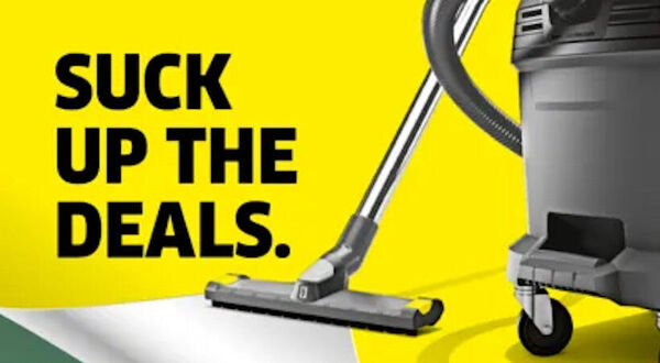 'Suck Up The Deals': Kärcher UK announces summer promotion
