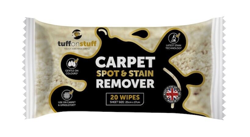 New wipes deliver rapid cleaning for carpets and upholstery