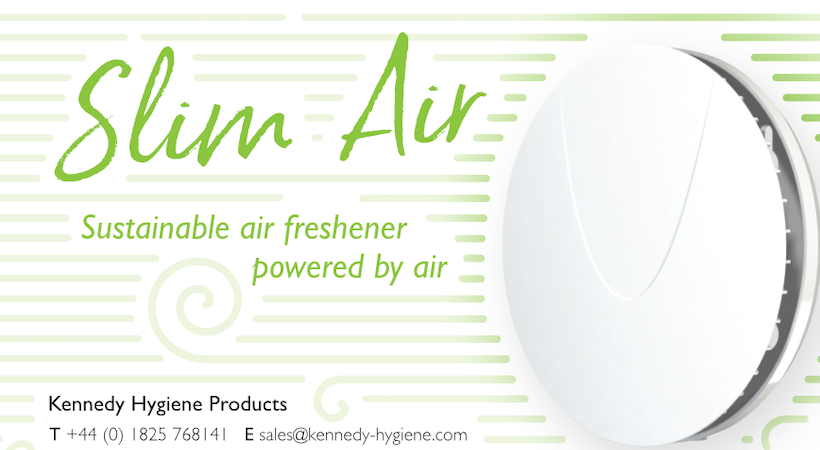 Slim Air - A new air freshener...powered by air