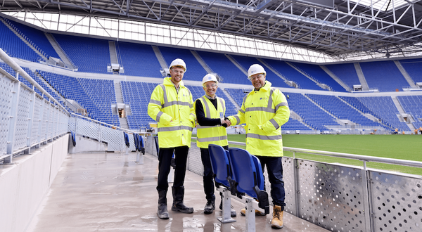 OCS and Everton sign FM partnership to support new stadium