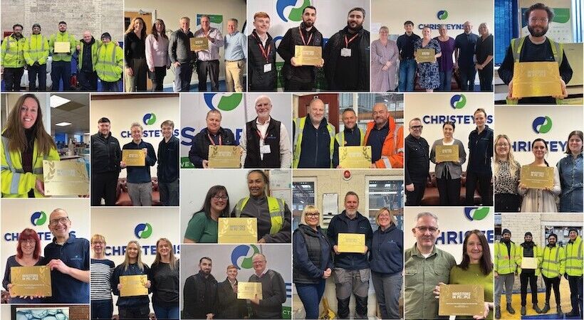 Investors in People Gold for Christeyns UK