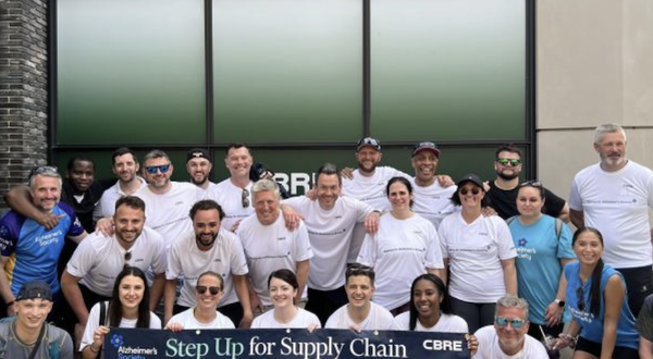 Peartree steps up to support CBRE's charity initiative