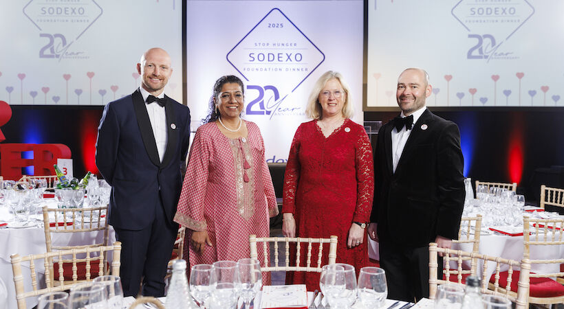 Matt Dawson, Asma Khan, Jean Renton, and Patrick Forbes.