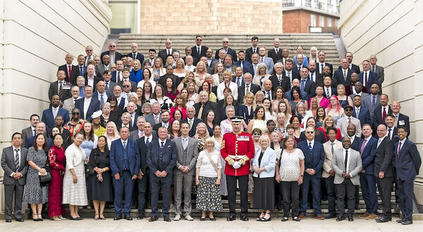 Sodexo teams recognised with King’s Coronation medal