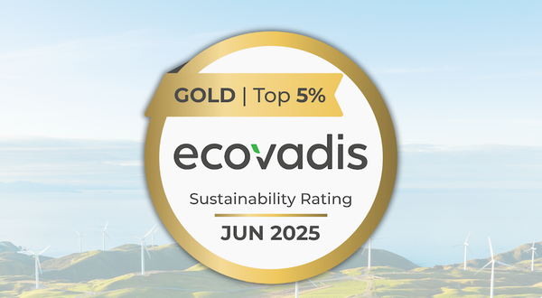 Paragon awarded Ecovadis Gold status