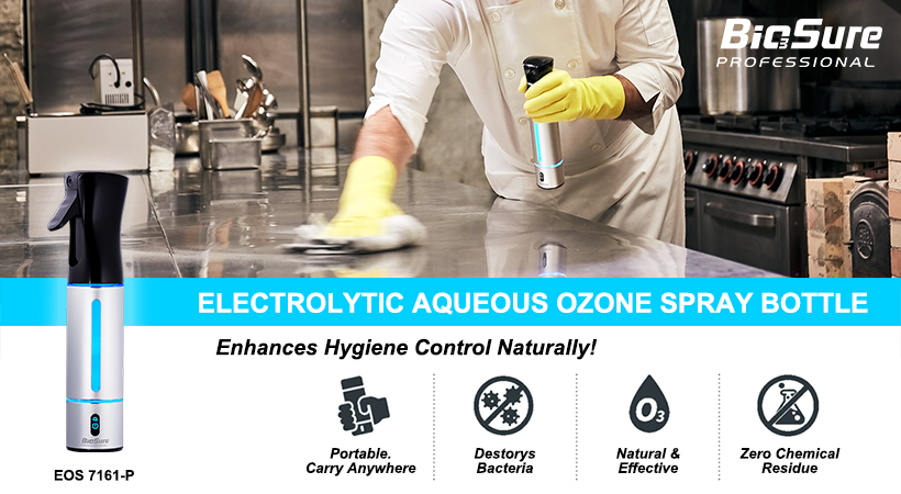 BioSure launches the OSB Electrolytic Aqueous Ozone Spray Bottle in the UK