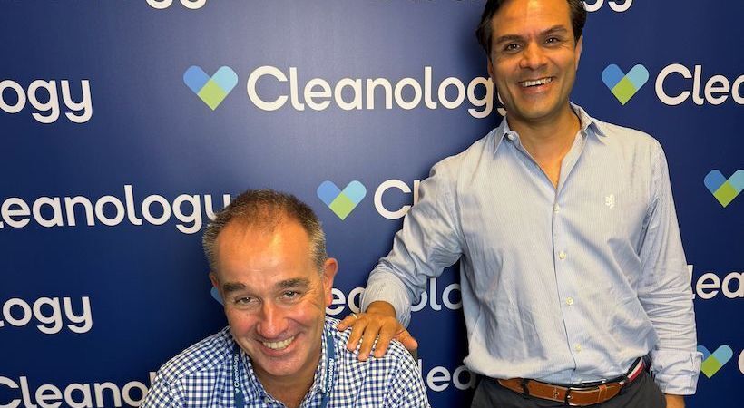 Nick Platt, Chief Growth Officer (left) and Dominic Ponniah, Cleanology Co-Founder.