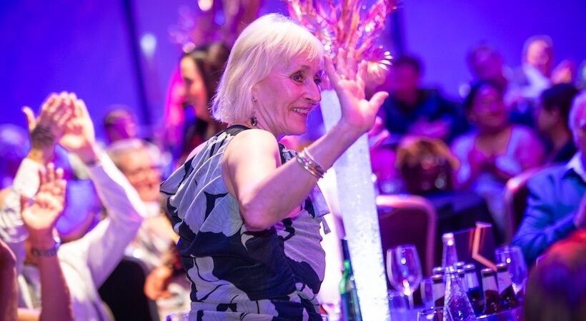 Ceri Hornsby celebrates 50 years service with Sodexo UK & Ireland.