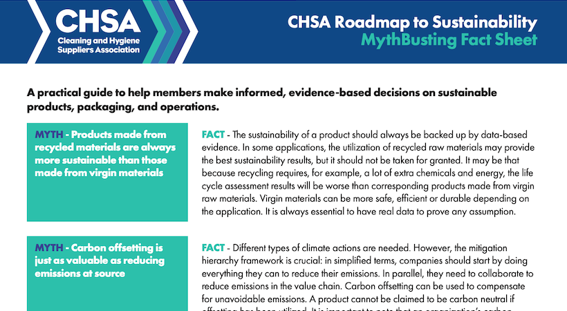 Beyond the attractive headline: why evidence must drive sustainability