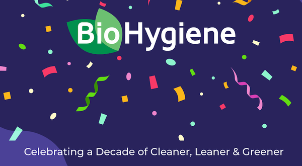 BioHygiene celebrates a decade of sustainable cleaning