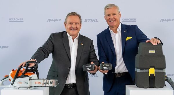 Kärcher and STIHL launch groundbreaking battery alliance